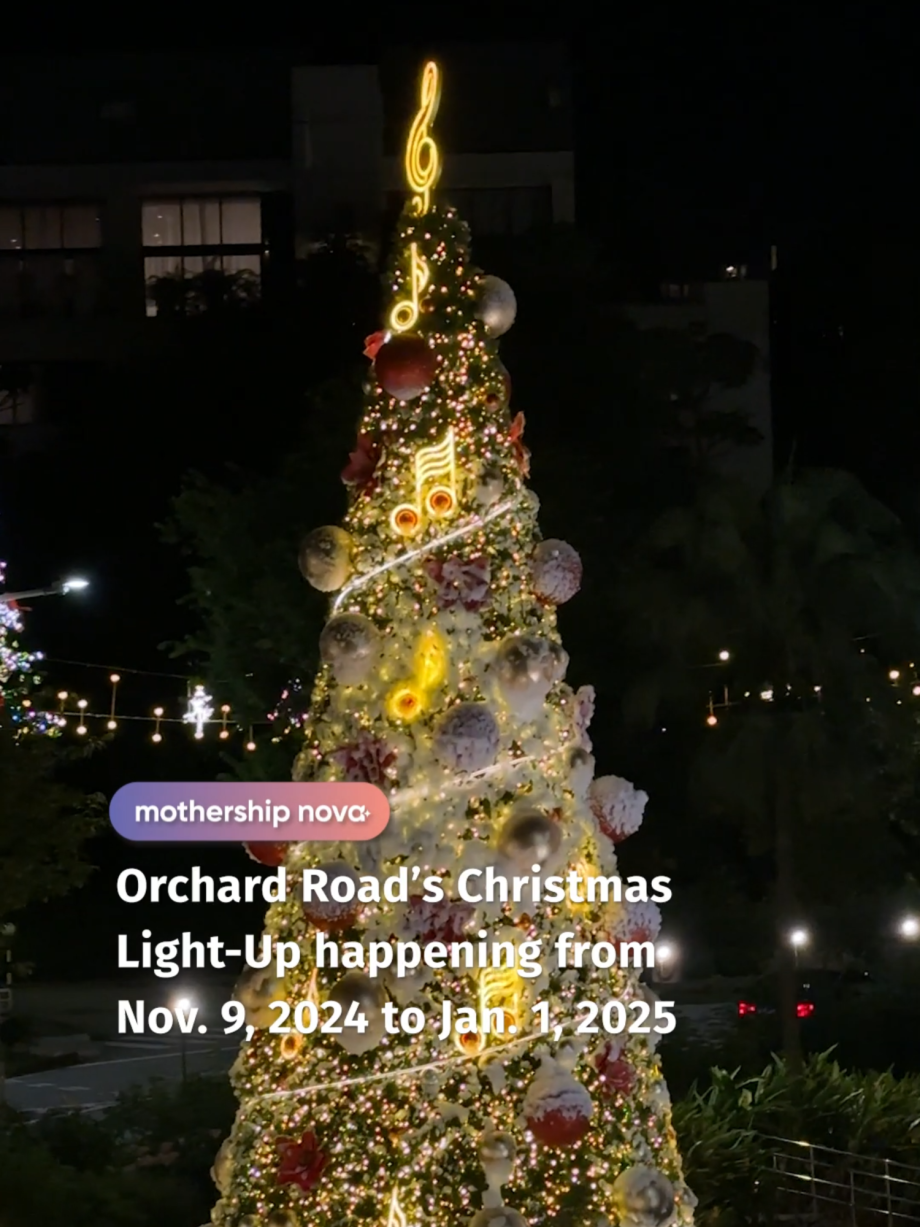 @mothershipsg it’s that time of the year again  #sgnews #orchardroad #christmas …