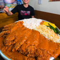 @zermattneo 7KG Korean Donkatsu (fried pork loin) Challenge! Big thank you to @e…