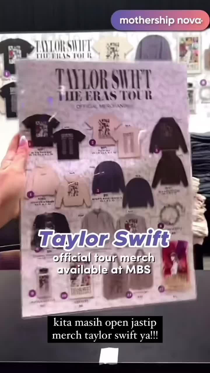 @farahnasifa7 IG: @billets.go  open jastip merchandise taylor swift eras tour si…