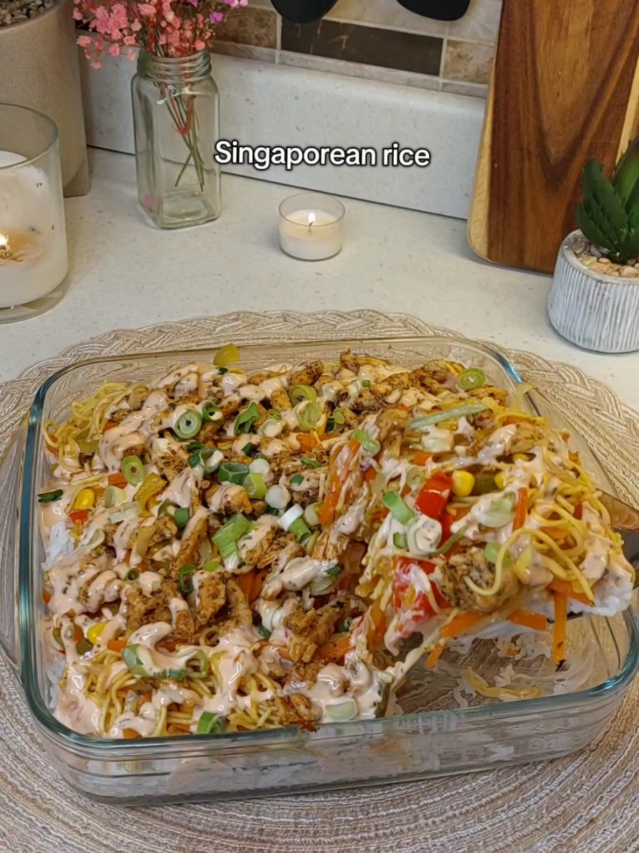 @aysha.ijaz Singaporean rice  Ramadan recipes #singaporeanrice #ramadan2025 #ram…