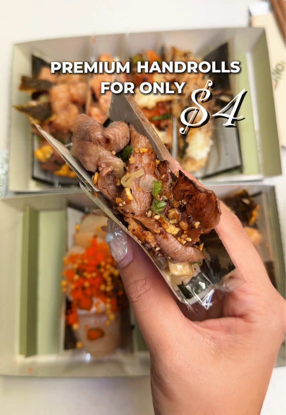 @theycallmegenny SAVE THIS! Premium handrolls for only  has just landed in the…