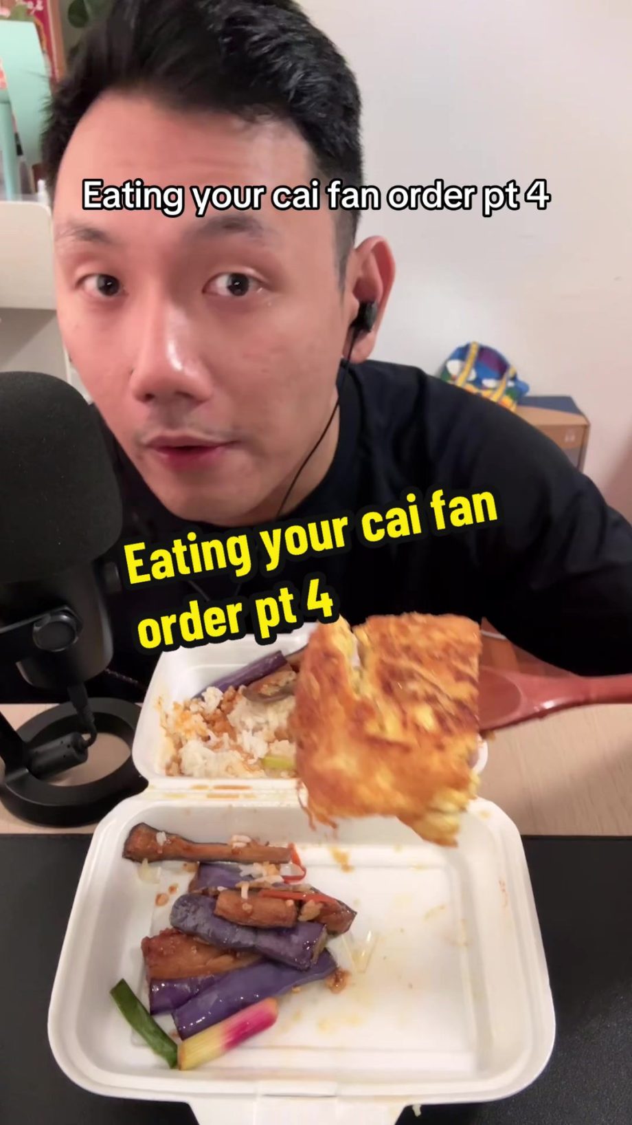 @woboeating Replying to @onemoremouth  for those wondering, this cai fan cost me…