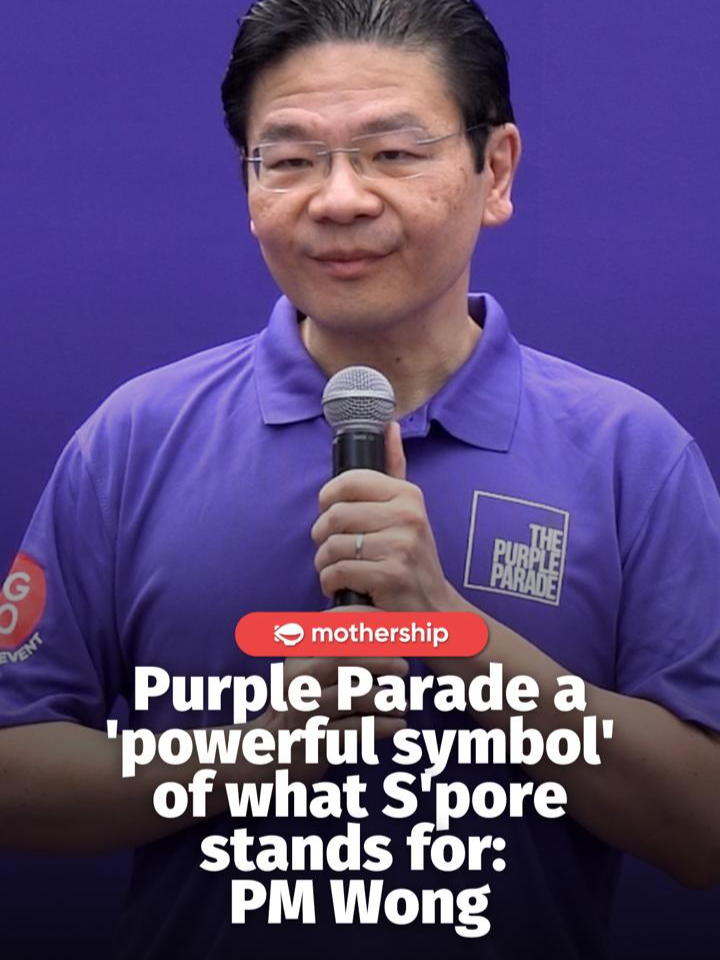 @mothershipsg More than 15,000 attended the Purple Parade today (Oct. 25). #tikt…