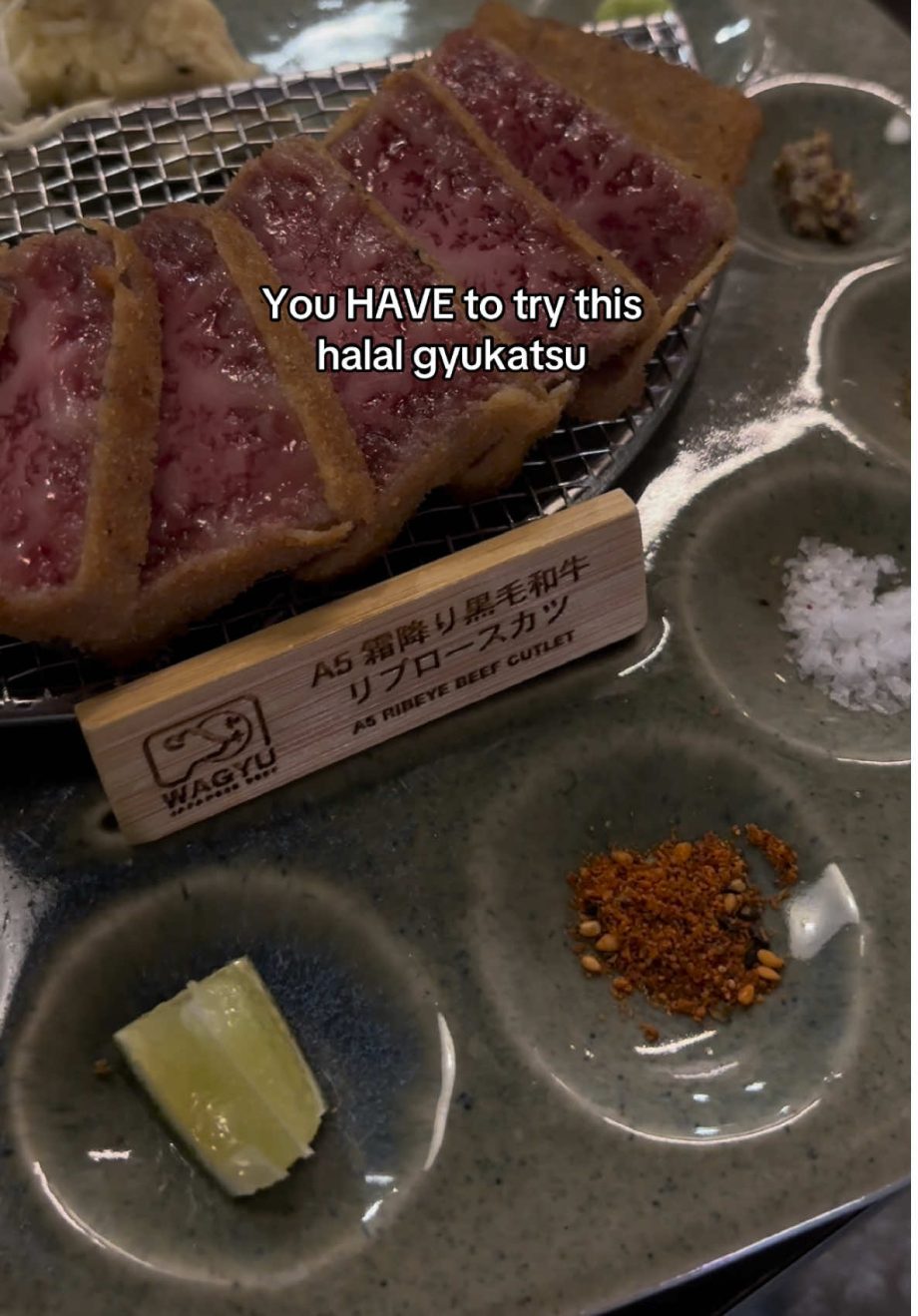 @emailsarehard hidden gem alert: Gyusei Gyukatsu Wagyu Steakhouse  #wagyu #sgfoo…