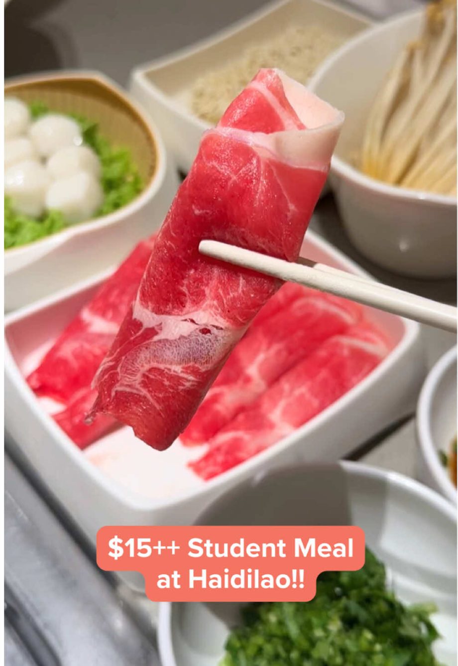 @sgteledeals ++ Student Meal at Haidilao?!?   Bring a friend & enjoy a full s…