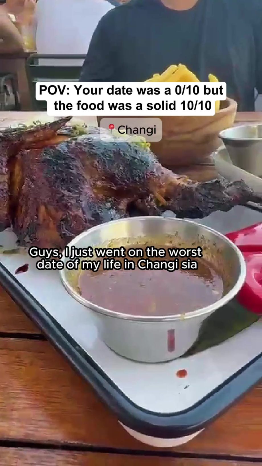 @ellyn.lim POV: Your date was 0/10 but food was a solid 10/10 #buzzworthyeats #s…