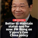 @mothershipsg Prime Minister Lawrence Wong was responding to a question on Singa…