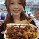 @bitesizedshann apparently the BEST carrot cake in singapore?!  (same shirt cos …