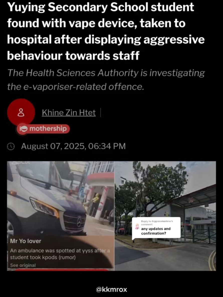 @sgseewhatsee Mothership updated on YYSS kpods! #singapore #singaporeviral #yuyi… @sgseewhatsee Mothership updated on YYSS kpods! #singapore #singaporeviral #yuyi…