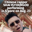 @mothershipsg The famed Chinese rapper SKAI ISYOURGOD will be performing in Sing…