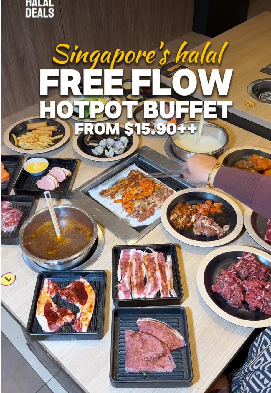 @sghalaldeals Are you looking for delicious Korean grill & hot pot? Check out ha…