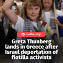 @mothershipsg Swedish activist Greta Thunberg addressed the media when she arriv…