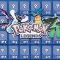 Complete Pokemon Legends Z-A Pokedex