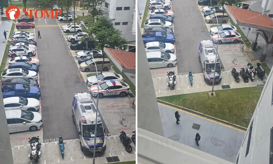 Police searching for motorcyclist who fled after crashing into pedestrian during chase in Hougang