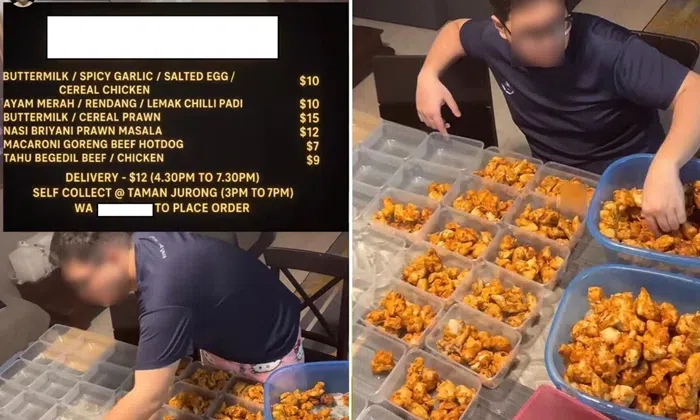 Home-based fried chicken seller criticised over hygiene after TikTok live stream Home-based fried chicken seller criticised over hygiene after TikTok live stream