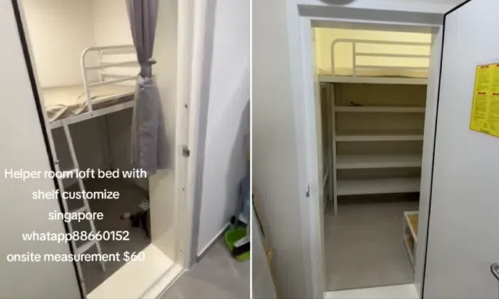 Bomb shelter loft beds for helpers raise questions about dignity and space Bomb shelter loft beds for helpers raise questions about dignity and space