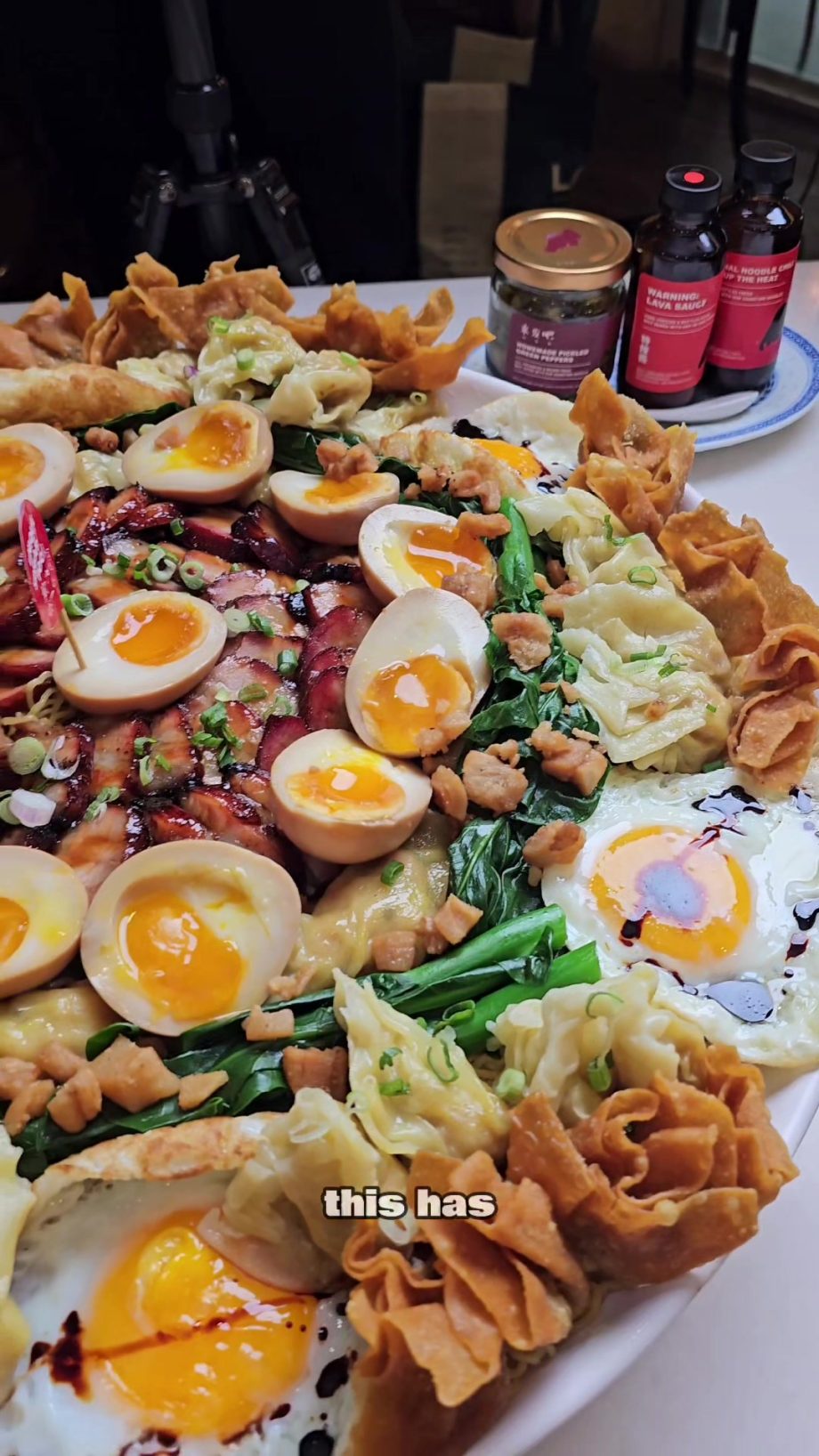 @zermattneo Might be my biggest & most aesthetically pleasing plate of wanton no…