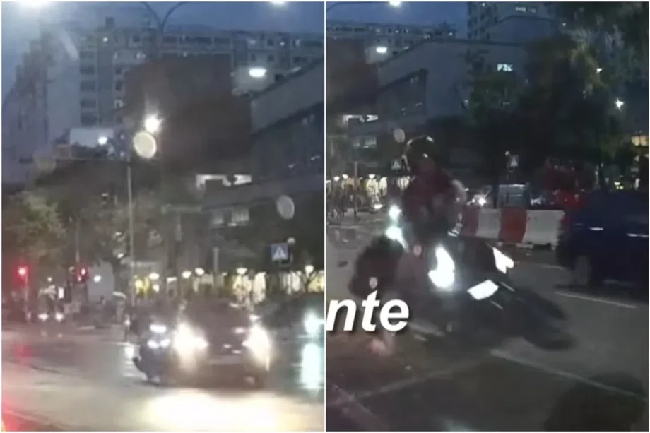 Motorcyclist taken to hospital after accident with car in Jurong West
