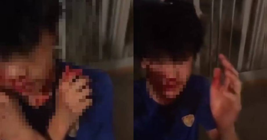 Male youth allegedly surrounded, beaten and forced to kneel in HDB corridor, Singapore News