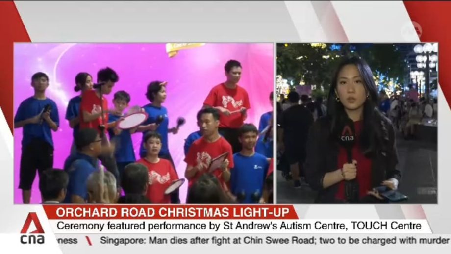 Singapore kicks off Christmas season of giving with Community Chest light-up along Orchard Road Singapore kicks off Christmas season of giving with Community Chest light-up along Orchard Road