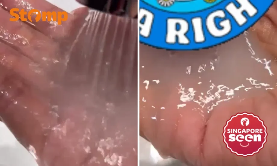 Chalky tap water seen in Waterway Point toilets — but no need to be alarmed