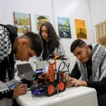 Big dreams for Palestinian teens at Singapore robot fest