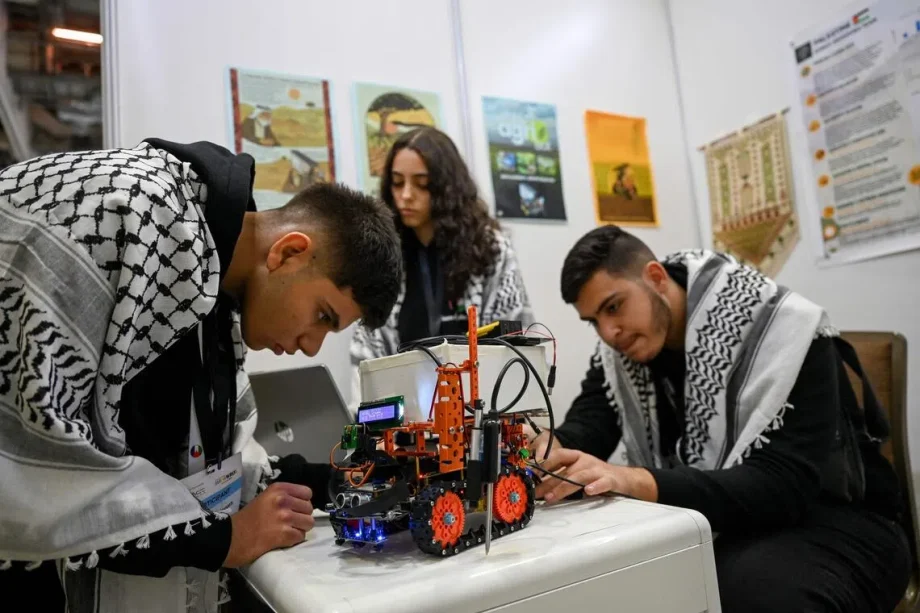 Big dreams for Palestinian teens at Singapore robot fest