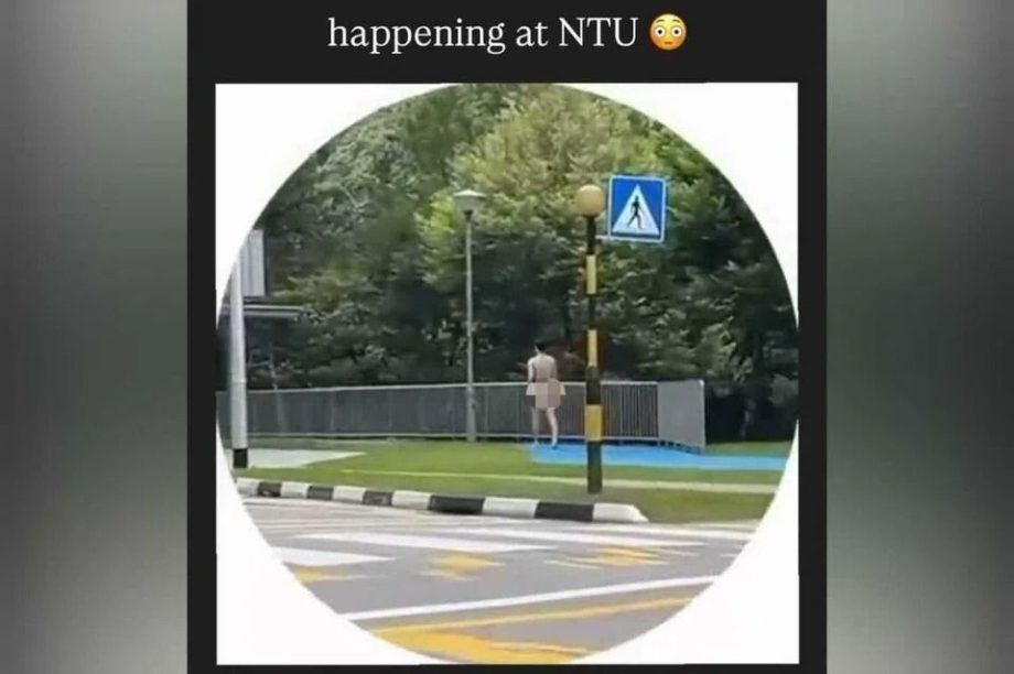 Singapore university student arrested after being filmed walking naked on campus Singapore university student arrested after being filmed walking naked on campus