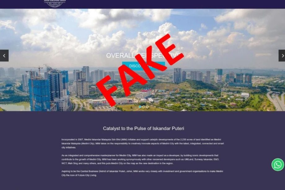 Over Smil lost to fake Johor-Singapore housing subsidy scheme since September Over Smil lost to fake Johor-Singapore housing subsidy scheme since September