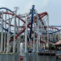 Sixteen people guided down from stalled Battlestar Galactica ride at Universal Studios Singapore; no injuries reported
