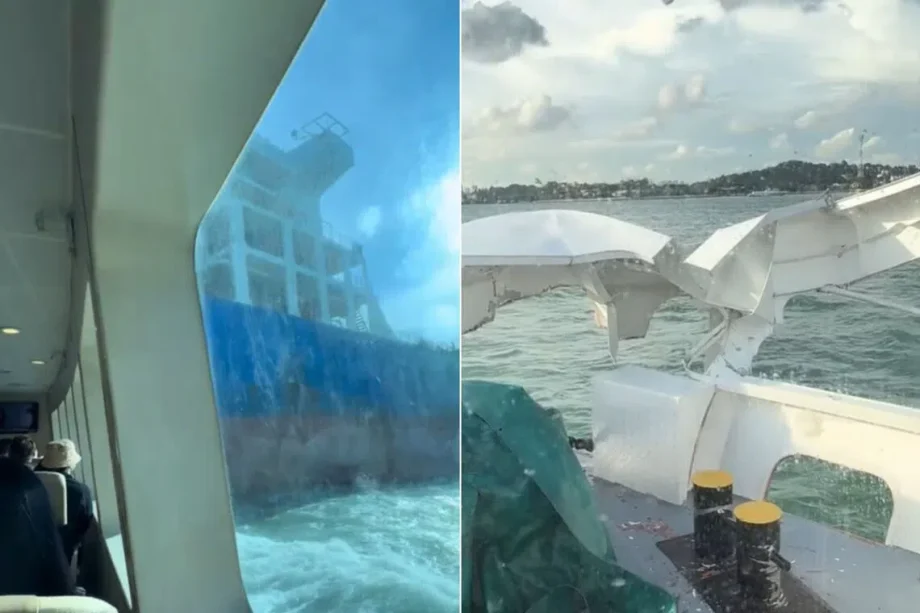 Singapore-bound ferry from Batam collides with tanker, all safely evacuated: Indonesian media