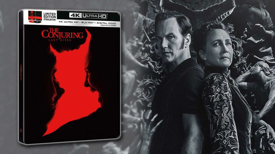 The Conjuring: Last Rights Steelbook Edition 4K Blu-Ray Releases Soon The Conjuring: Last Rights Steelbook Edition 4K Blu-Ray Releases Soon
