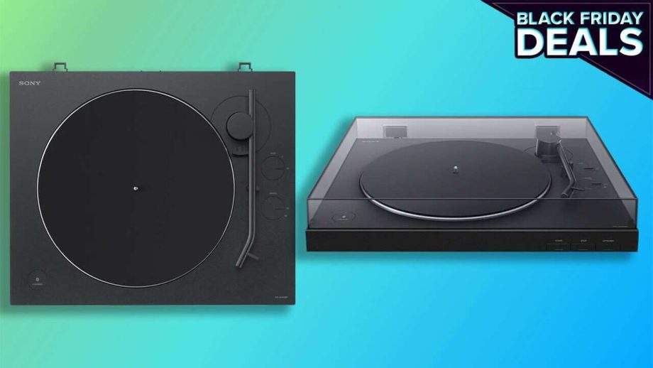 Get Sony’s Belt Drive Turntable For Cheap During Black Friday