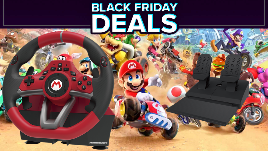 Mario Kart Racing Wheel For Switch & Switch 2 Is On Sale For Black Friday