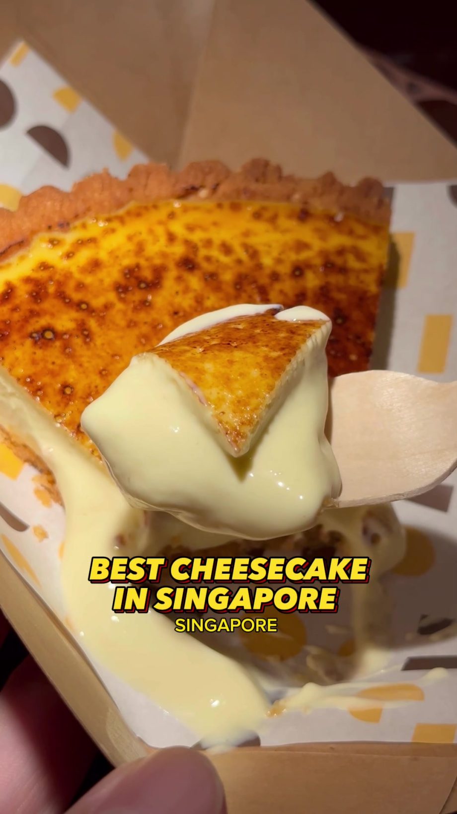 @bikingendut So far it’s one of the best cheesecake we ever tried in Singapore #…