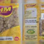 SFA recalls Ohm Brand Dried Grapes after sulphur dioxide found in snack