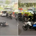 5 taken to hospital after 2 separate accidents on TPE