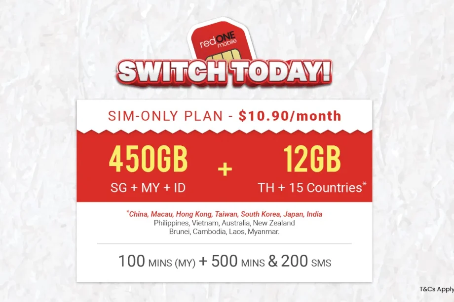 redONE revamps both of its mobile plans with more local and roaming data and IDD minutes