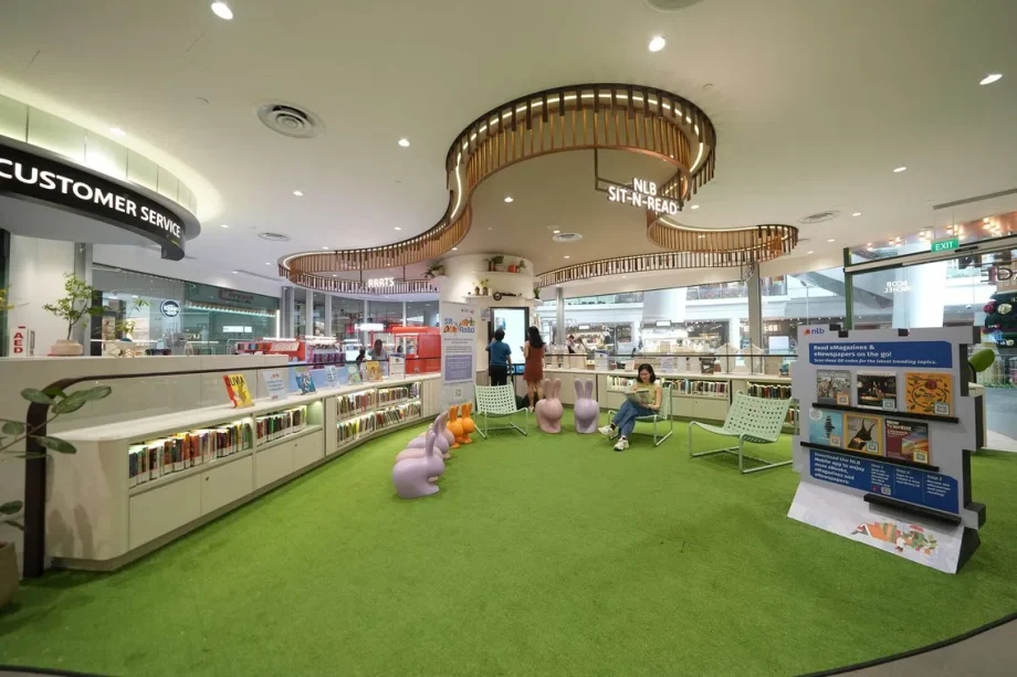 Reading corners at 7 public spots, including malls, to bring books closer to people Reading corners at 7 public spots, including malls, to bring books closer to people
