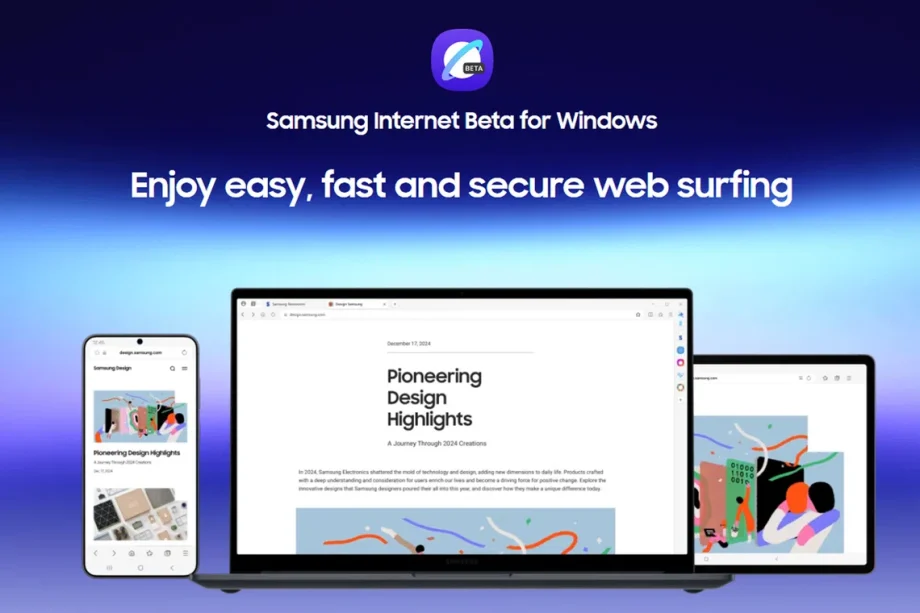 Samsung tries out Windows PC version of its Internet browser phone app Samsung tries out Windows PC version of its Internet browser phone app