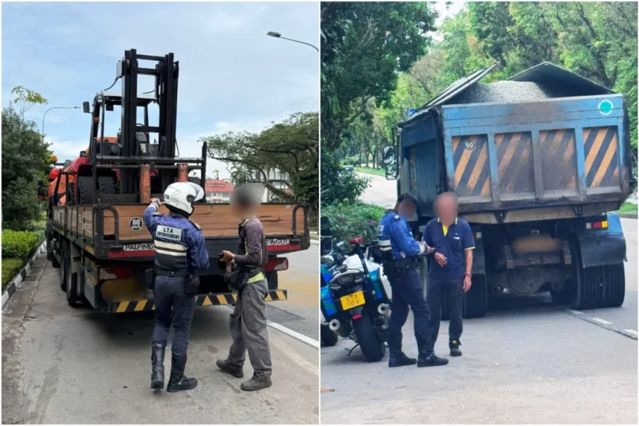 Over 140 heavy vehicles booked for overloading, travelling on expressways without valid permits Over 140 heavy vehicles booked for overloading, travelling on expressways without valid permits