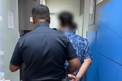 Singaporean man arrested after drugs detected during checks at Singapore Cruise Centre Singaporean man arrested after drugs detected during checks at Singapore Cruise Centre