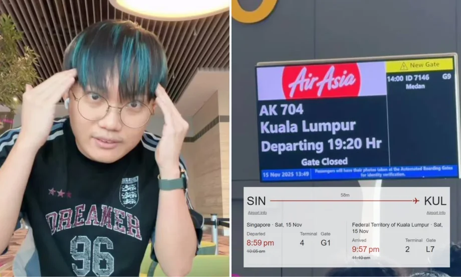 YES 933 DJ Ting Fong stuck at Changi Airport for 12 hours after AirAsia flight hit by two delays YES 933 DJ Ting Fong stuck at Changi Airport for 12 hours after AirAsia flight hit by two delays
