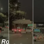 Private hire driver swerves across CTE lanes, forces cars to brake hard to avoid crash