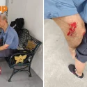 Elderly cyclist refuses to go hospital after fall in Jurong West, insists on cycling home