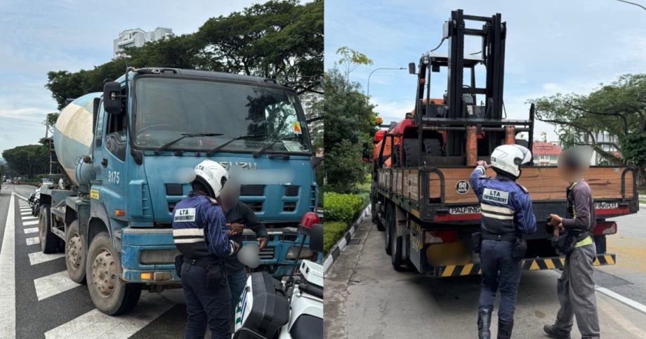 More than 140 heavy vehicles booked for travelling on expressways without required permits, overloading, Singapore News