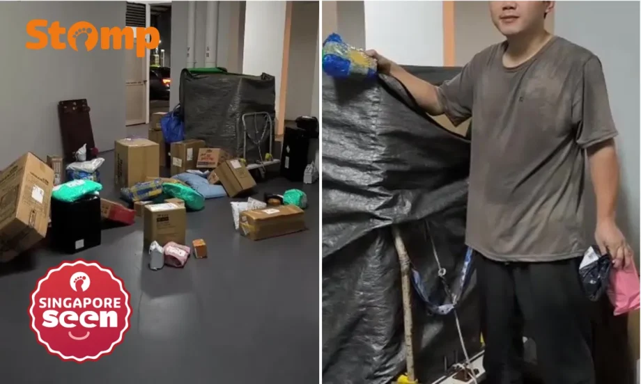 Man confronts delivery worker about parcels in Jurong West void deck, emails PM’s Office 9 times and gets reply