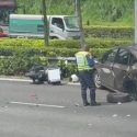 Cabby, 70, among 4 taken to hospital after multi-vehicle crash on SLE, Singapore News