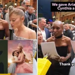 987FM draws fire for giving Ariana Grande and Cynthia Erivo alleged AI ‘younger selves’ photos