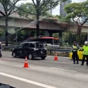 Motorcyclist dies after accident on PIE; car driver arrested